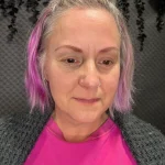 freshly done natural light ash powder brows