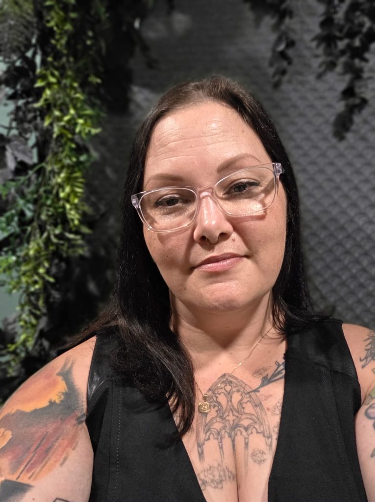 permanent makeup artist and owner of Iron & Sage Tattoo in Kelowna, BC
